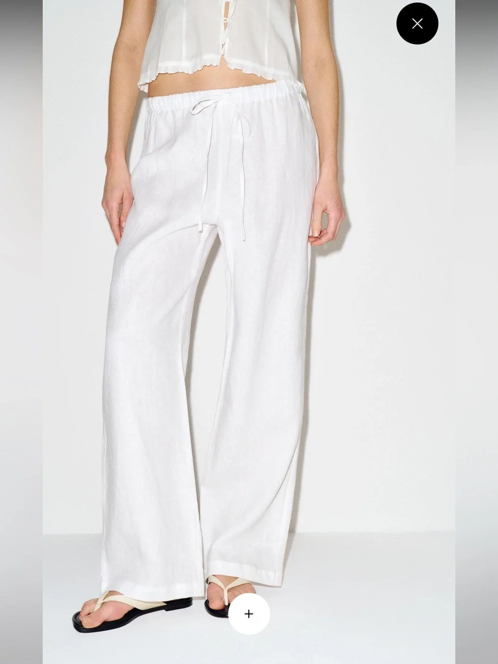 Reformation Olina Linen Pant